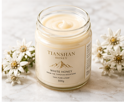 Tianshan white honey product jar